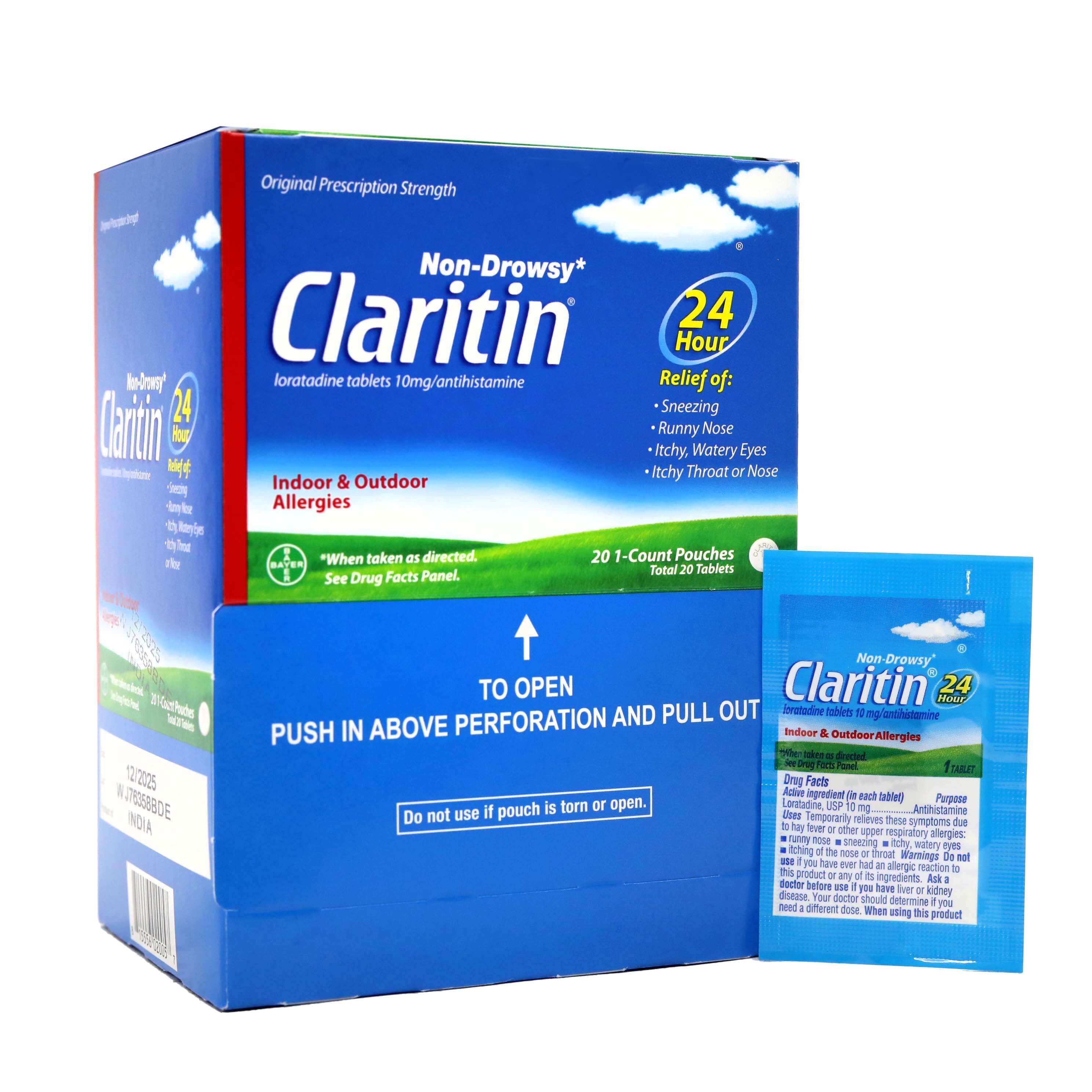 Claritin Allergy Tablets | 20 Count Display product image